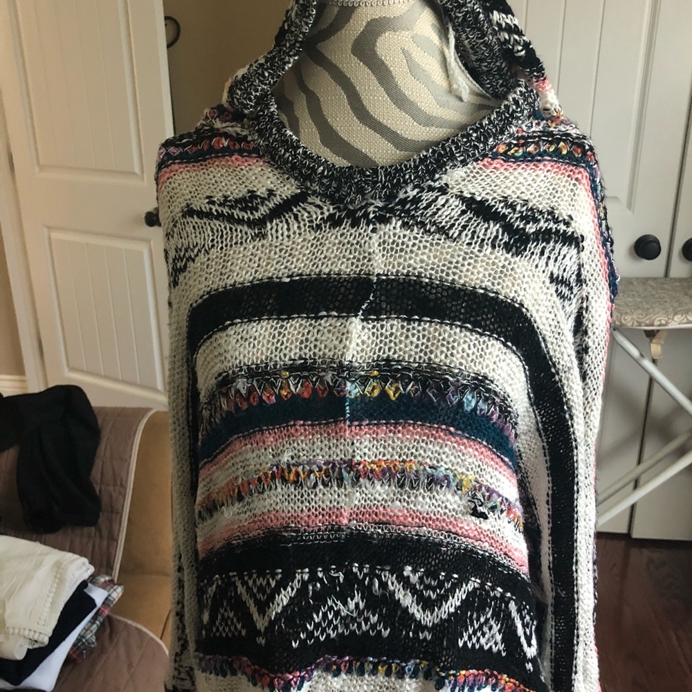 Multi- Color hoodie Sweater